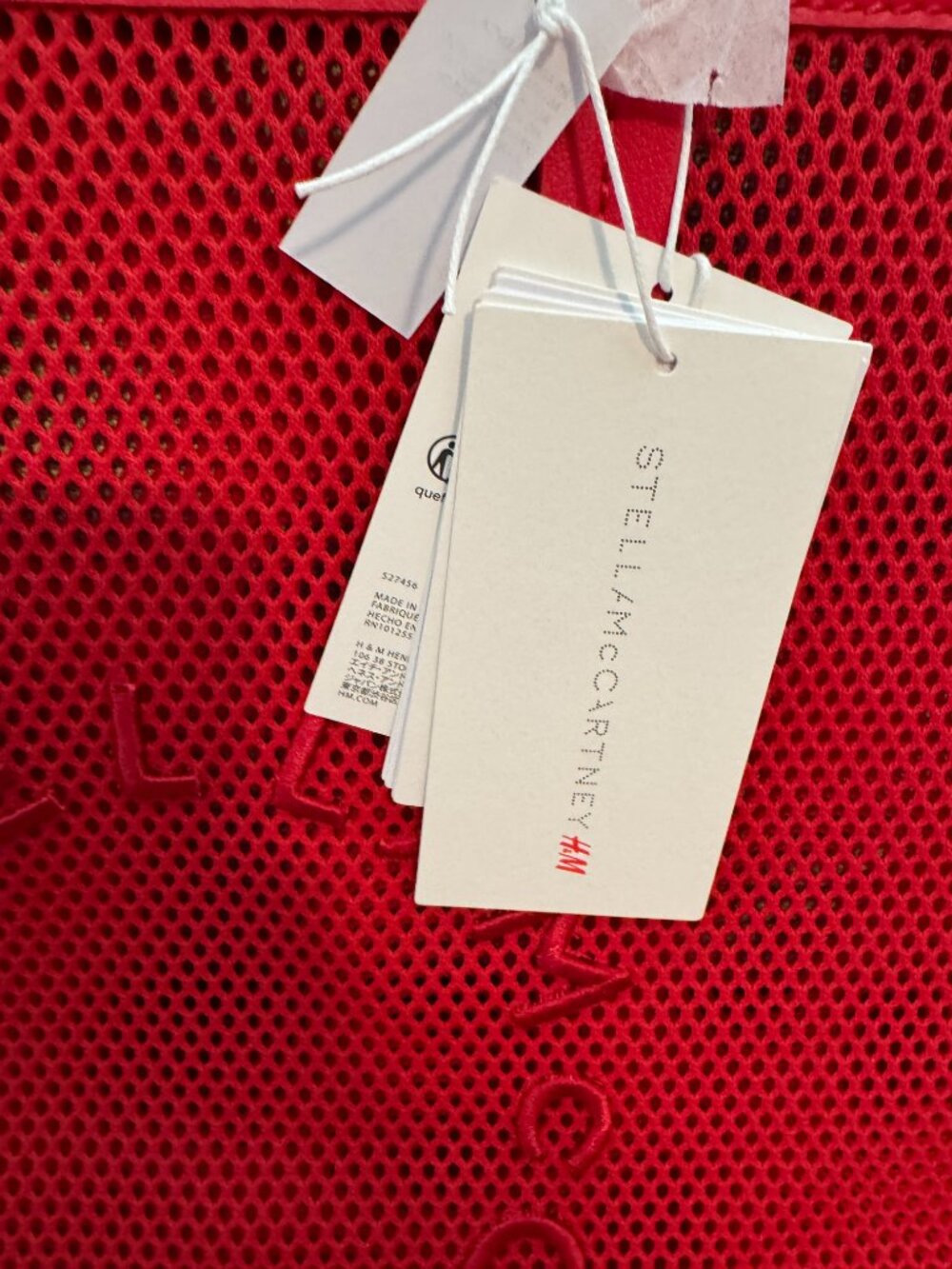 **EARLY RELEASE** Stella McCartney x H&M Large Mesh Tote Bag - Picture 9 of 14